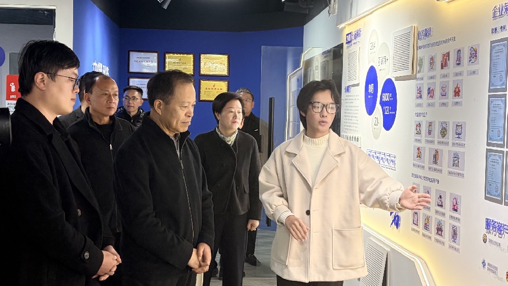 凝聚新力量 筑夢現代化 ——市委統戰部領導蒞臨阜陽土著網絡科技調研指導